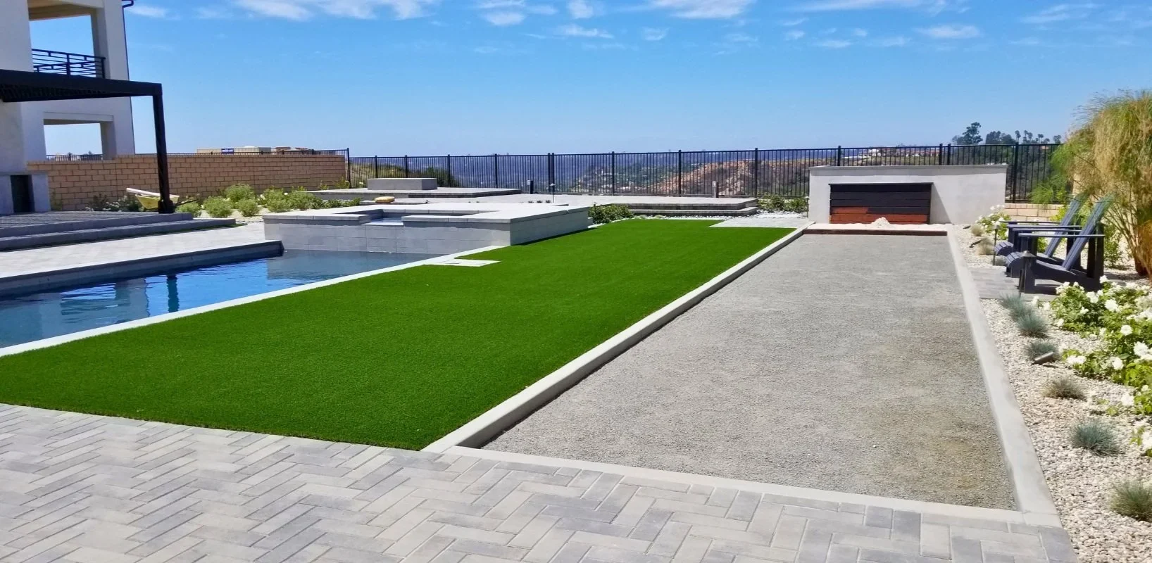LuxTurfscape outdoor project in San Diego County